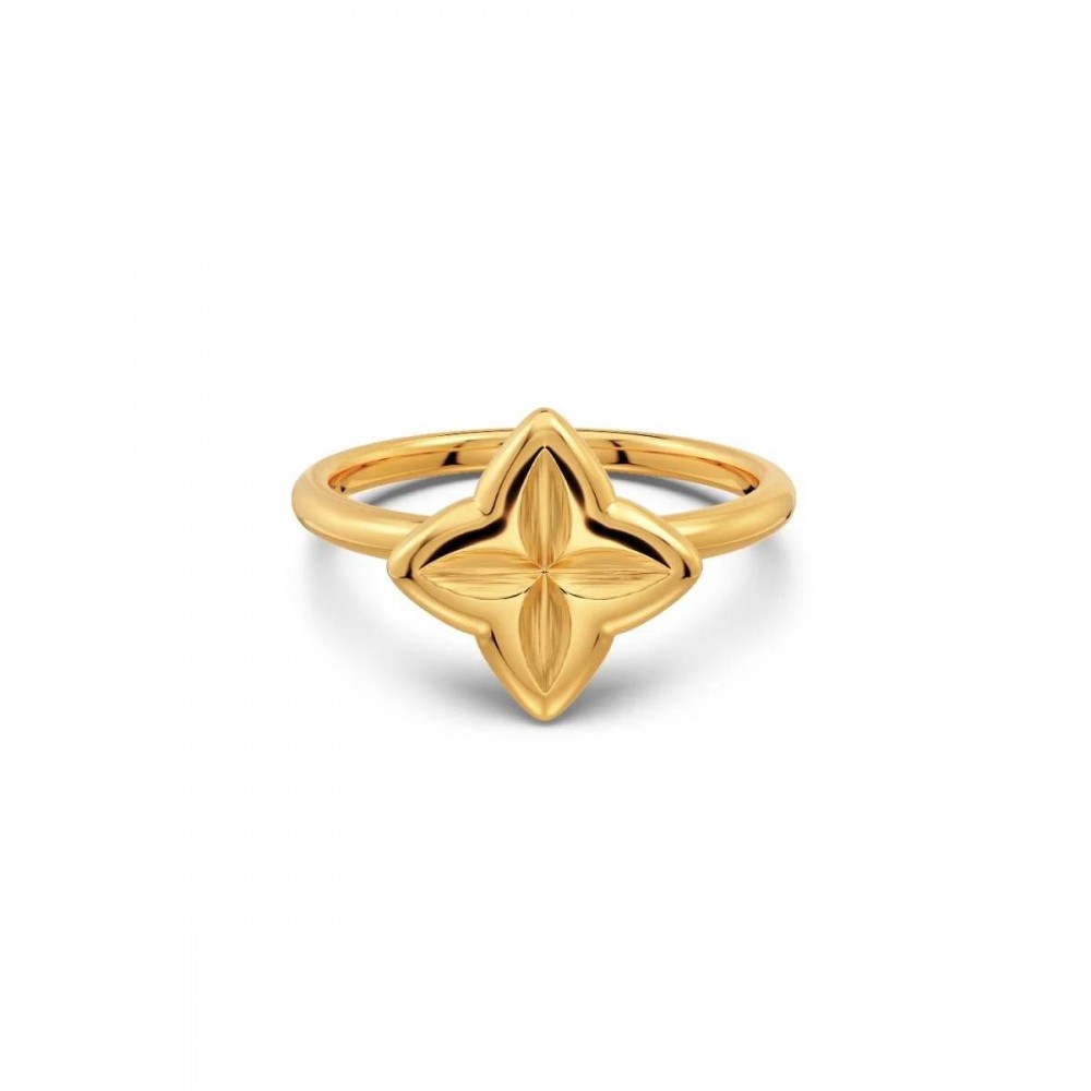 EDBLAD Scala Ring Gold Δαχτυλίδι Xρυσό Ανοξείδωτο Ατσάλι 129485