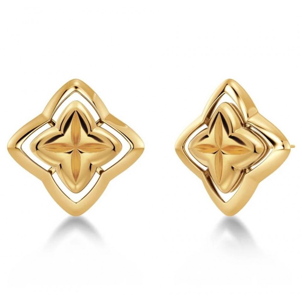 EDBLAD Scala Studs L Gold Σκουλαρίκια Επίχρυσο Ανοξείδωτο Ατσάλι 129473