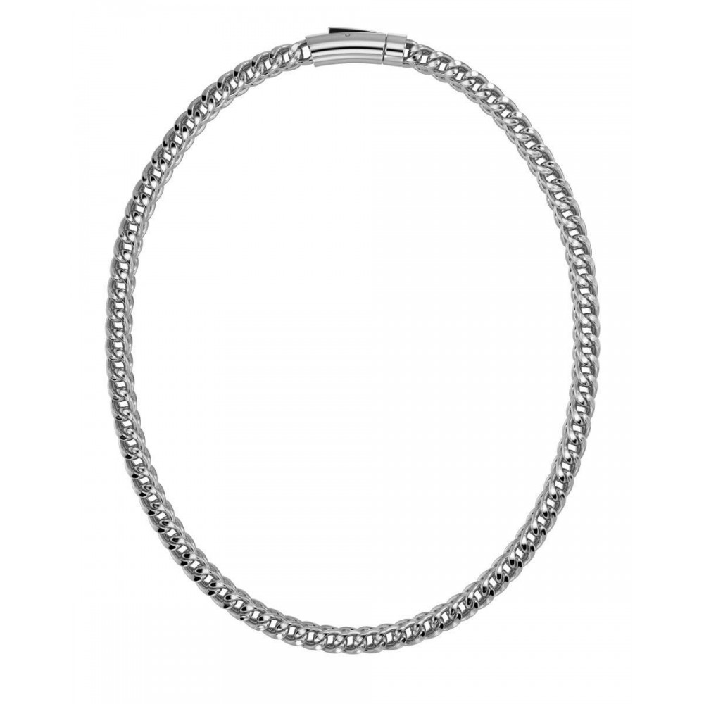 EDBLAD Spiga Chain Necklace Steel Κολιέ Ασημί Ανοξείδωτο Ατσάλι 129506