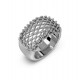 EDBLAD Viva Ring Steel Δαχτυλίδι Ασημί Ανοξείδωτο Ατσάλι 129512