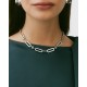 EDBLAD Barre Necklace Multi Steel Κολιέ Ασημί Ανοξείδωτο Ατσάλι 129657
