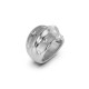 EDBLAD Barre Ring Maxi Steel Δαχτυλίδι Ασημί Ανοξείδωτο Ατσάλι 129659