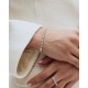 EDBLAD Lilo Bracelet Multi Silver Βραχιόλι Ριβιέρα Πέρλες Ασημί Ανοξείδωτο Ατσάλι 129691