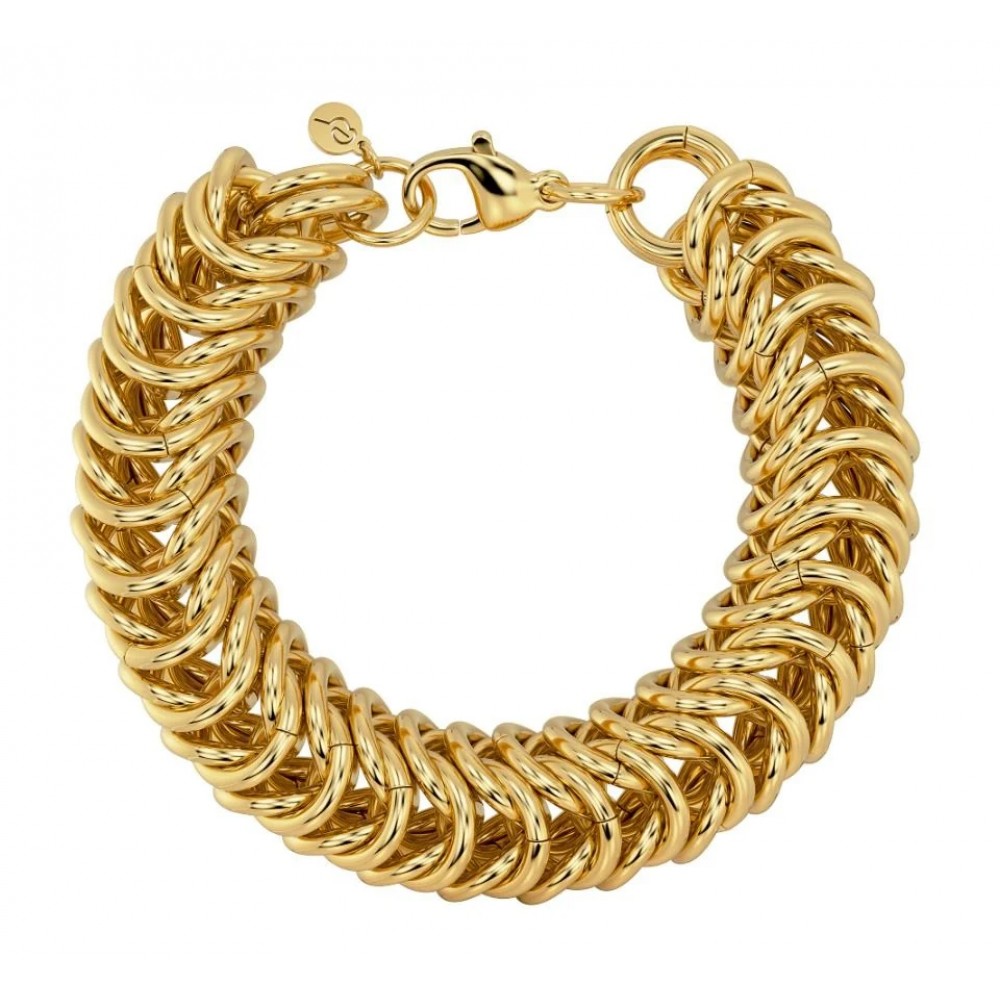 EDBLAD Palazzo Chain Bracelet Gold Βραχιόλι Επίχρυσο Ανοξείδωτο Ατσάλι 129698-L