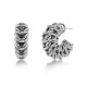 EDBLAD Palazzo Chain Hoops Steel Σκουλαρίκια Κρίκοι Ασημί Ανοξείδωτο Ατσάλι 129697