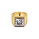 EDBLAD Pantheon Ring Gold Δαχτυλίδι Επίχρυσο Ανοξείδωτο Ατσάλι 129706