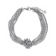 EDBLAD Revel Knot Bracelet Steel Βραχιόλι Ασημί Ανοξείδωτο Ατσάλι 130670