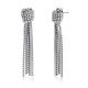 EDBLAD Revel Knot Earrings Steel Σκουλαρίκια Μακριά Aσημί Ανοξείδωτο Ατσάλι 130666