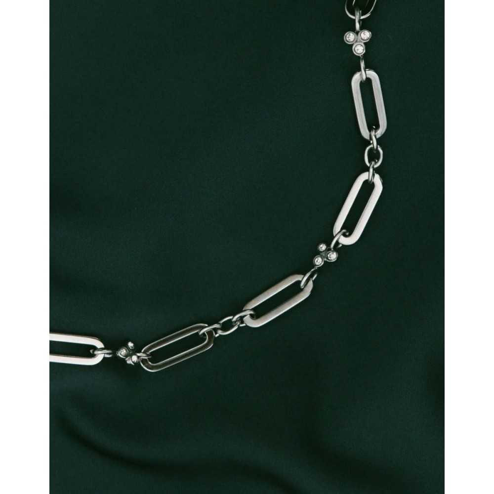 EDBLAD Barre Necklace Multi Steel Κολιέ Ασημί Ανοξείδωτο Ατσάλι 129657