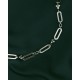 EDBLAD Barre Necklace Multi Steel Κολιέ Ασημί Ανοξείδωτο Ατσάλι 129657