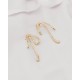 EDBLAD Lace Studs Gold Σκουλαρίκια Επίχρυσο Ανοξείδωτο Ατσάλι 129453