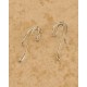 EDBLAD Lace Studs Steel Σκουλαρίκια Ασημί Ανοξείδωτο Ατσάλι 129454