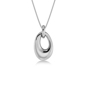 EDBLAD Azura Necklace L Silver Κολιέ Ασημί Ανοξείδωτο Ατσάλι 130376