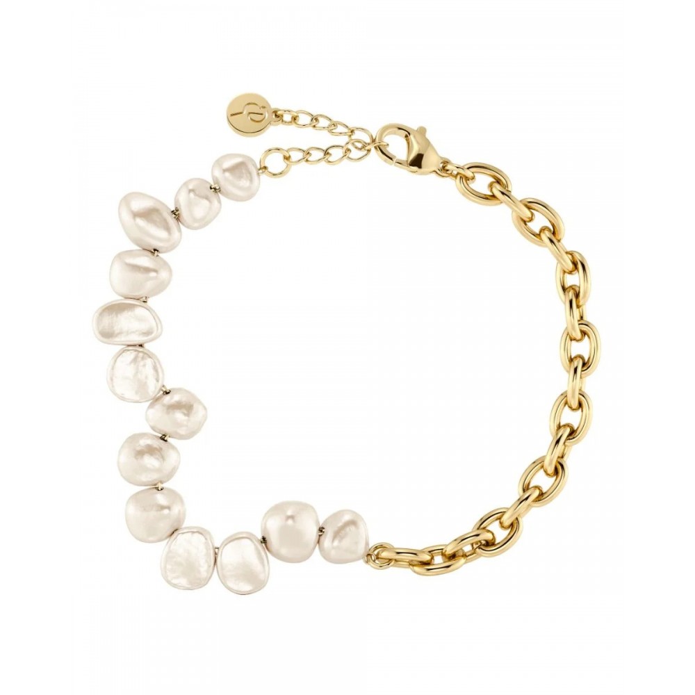 EDBLAD Breeze Bracelet Multi Chain Gold Βραχιόλι Ασημί Ανοξείδωτο Ατσάλι 130393