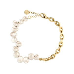 EDBLAD Breeze Bracelet Multi Chain Gold Βραχιόλι Ασημί Ανοξείδωτο Ατσάλι 130393