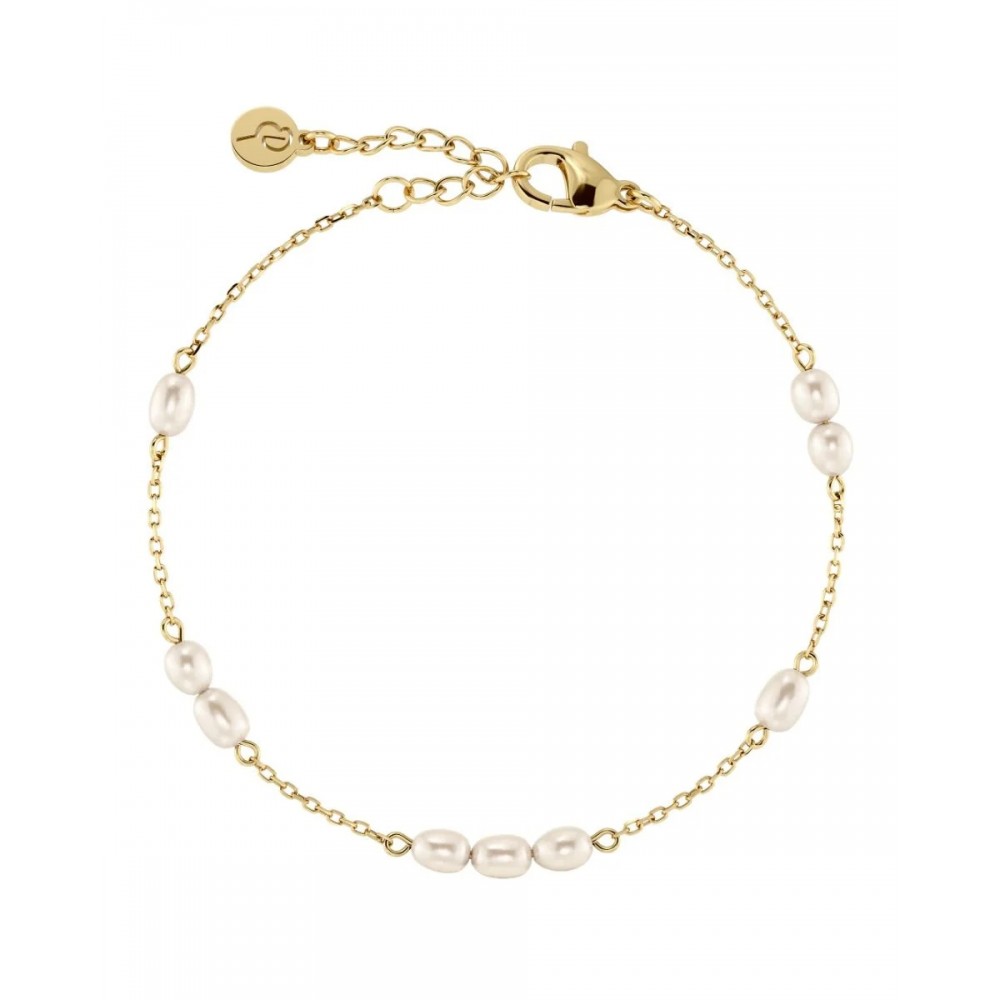 EDBLAD Breeze Bracelet Multi Gold Βραχιόλι Χρυσό Ανοξείδωτο Ατσάλι 130391