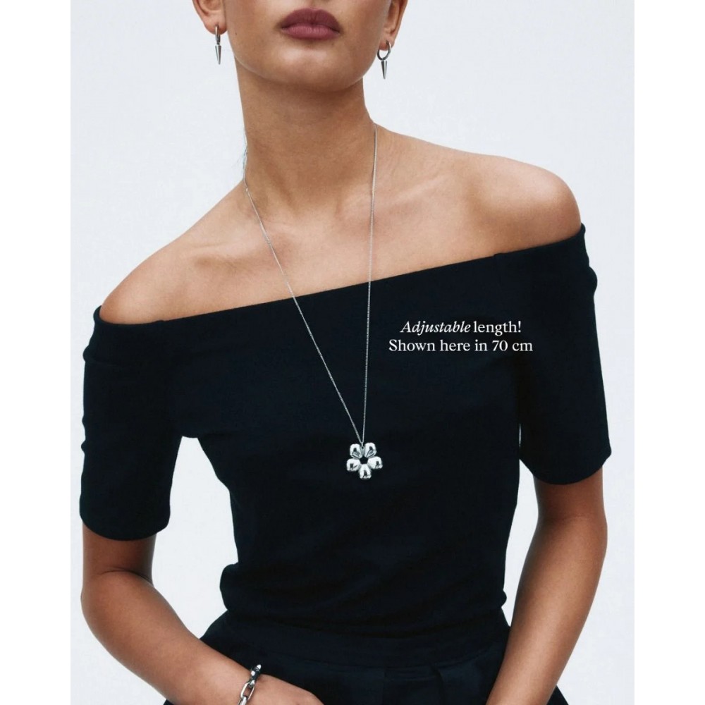 EDBLAD Daisy Necklace L Gold Κολιέ Χρυσό Ανοξείδωτο Ατσάλι 130415