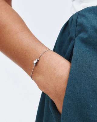 EDBLAD Margot Bracelet Silver Βραχιόλι Ασημί Ανοξείδωτο Ατσάλι 130428