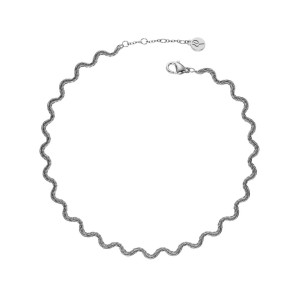 EDBLAD Mini Spiral Anklet Silver Βραχιόλι Ποδιού Ασημί Ανοξείδωτο ατσάλι 130436