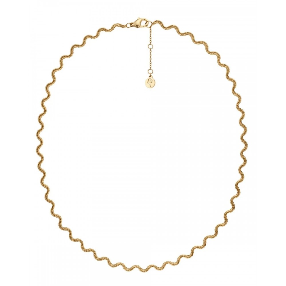 EDBLAD Mini Spiral Necklace Gold Κολιέ Χρυσό Ανοξείδωτο Ατσάλι 130431