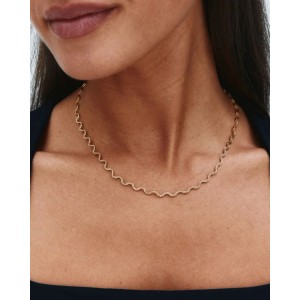 EDBLAD Mini Spiral Necklace Gold Κολιέ Χρυσό Ανοξείδωτο Ατσάλι 130431