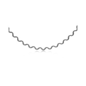 EDBLAD Mini Spiral Necklace Silver Κολιέ Ασημί Ανοξείδωτο Ατσάλι 130432