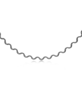 EDBLAD Mini Spiral Necklace Silver Κολιέ Ασημί Ανοξείδωτο Ατσάλι 130432