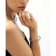 EDBLAD Spiral Bangle Silver Βραχιόλι Ασημί Ανοξείδωτο Ατσάλι 130462