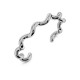 EDBLAD Spiral Bangle Silver Βραχιόλι Ασημί Ανοξείδωτο Ατσάλι 130462