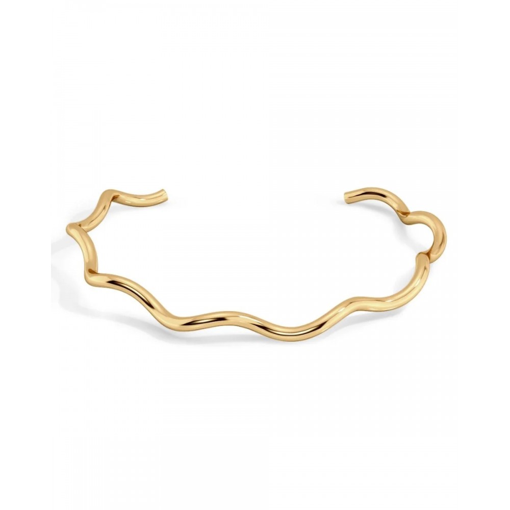 EDBLAD Spiral Collier Gold Κολιέ Χρυσό Ανοξείδωτο Ατσάλι 130457