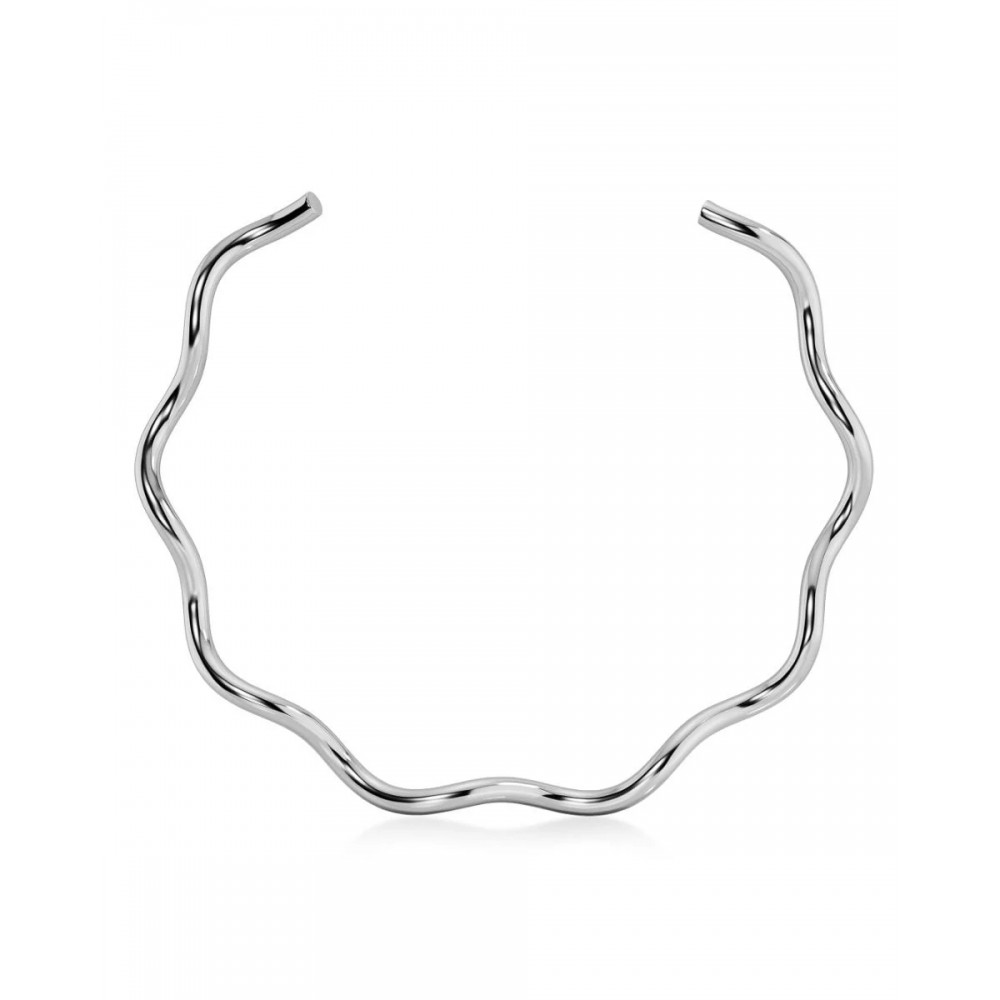 EDBLAD Spiral Collier Silver Κολιέ Ασημί Ανοξείδωτο Ατσάλι 130458