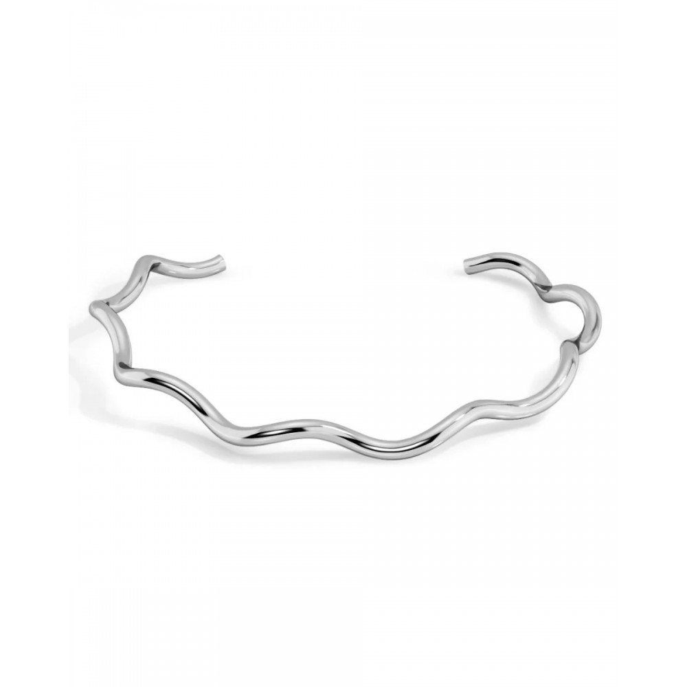 EDBLAD Spiral Collier Silver Κολιέ Ασημί Ανοξείδωτο Ατσάλι 130458