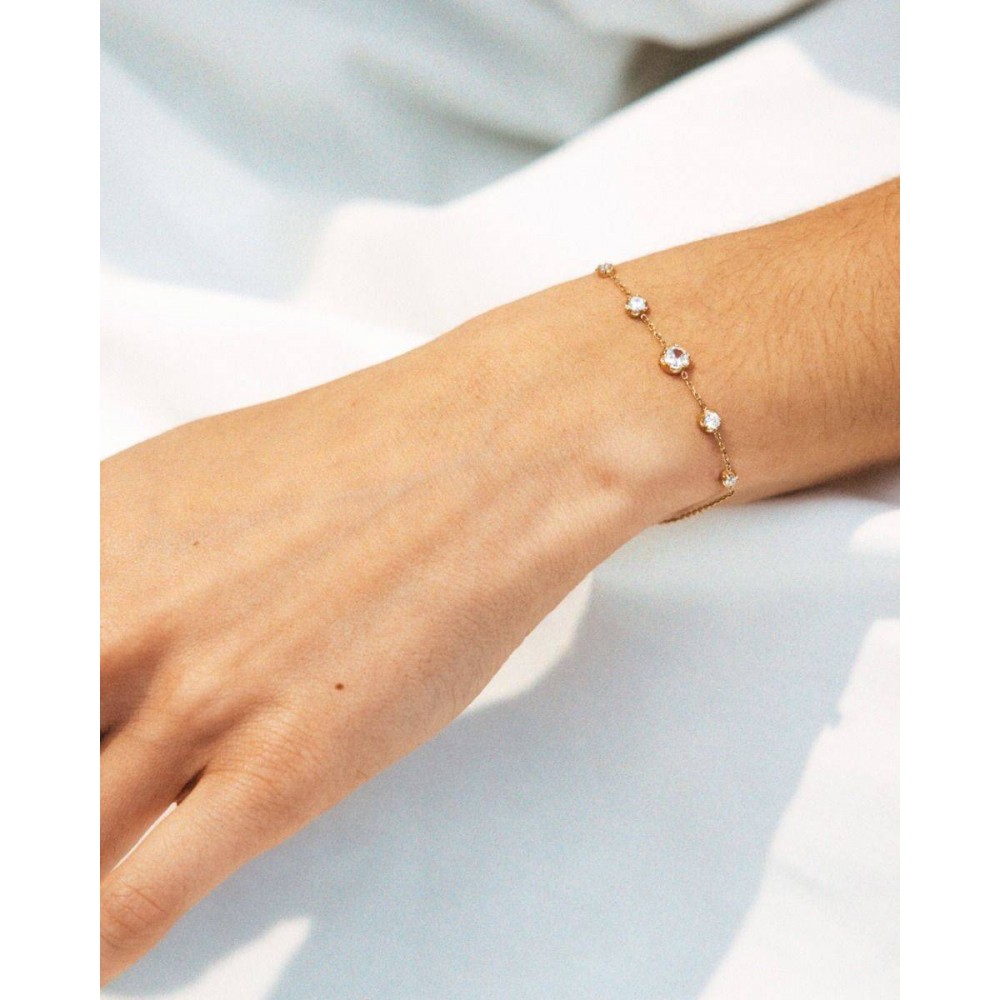 EDBLAD Teeny Bracelet Gold Βραχιόλι Χρυσό Ανοξείδωτο Ατσάλι 130473