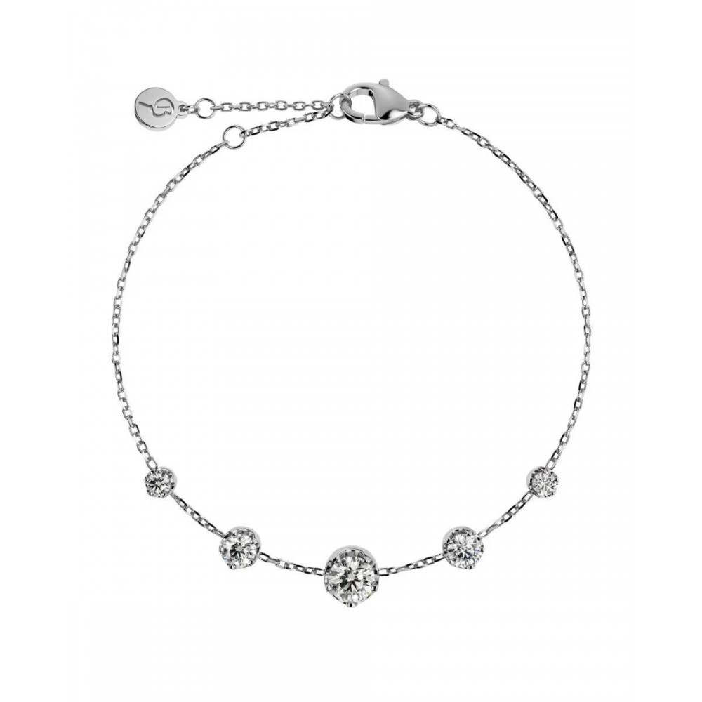 EDBLAD Teeny Bracelet Silver Βραχιόλι Ασημί Ανοξείδωτο Ατσάλι 130474