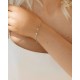 EDBLAD Teeny Bracelet Silver Βραχιόλι Ασημί Ανοξείδωτο Ατσάλι 130474