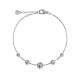 EDBLAD Teeny Bracelet Silver Βραχιόλι Ασημί Ανοξείδωτο Ατσάλι 130474