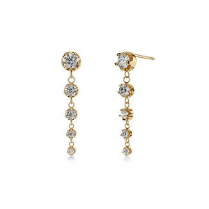 EDBLAD Teeny Earrings Gold Σκουλαρίκια Xρυσό Ανοξείδωτο Ατσάλι 130469