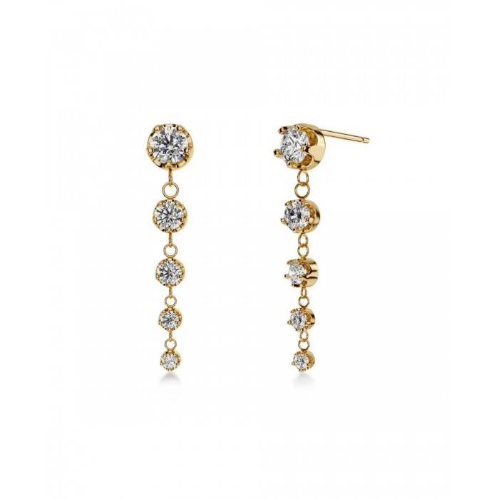 EDBLAD Teeny Earrings Gold Σκουλαρίκια Xρυσό Ανοξείδωτο Ατσάλι 130469