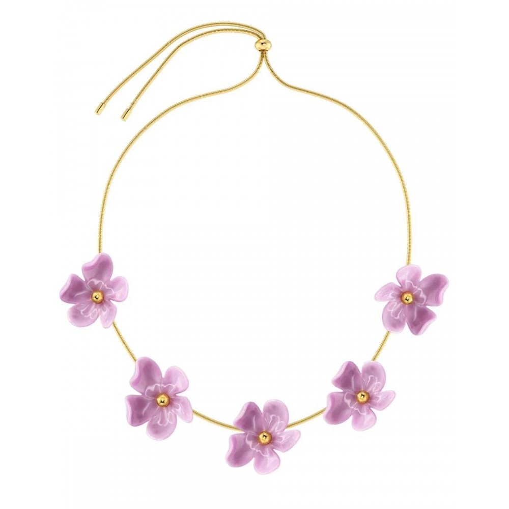 EDBLAD Wildflower Necklace Gold/Pink Κολιέ Χρυσό Ανοξείδωτο Ατσάλι 130483