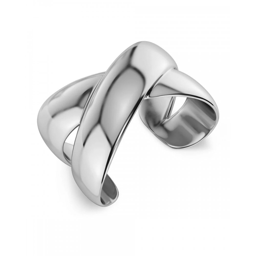 EDBLAD Alexa Bangle Steel Βραχιόλι Ασημί Ανοξείδωτο Ατσάλι 130224