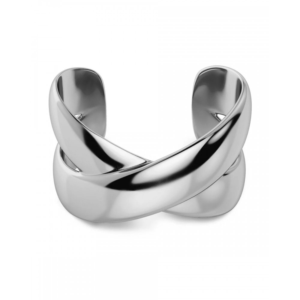 EDBLAD Alexa Bangle Steel Βραχιόλι Ασημί Ανοξείδωτο Ατσάλι 130224