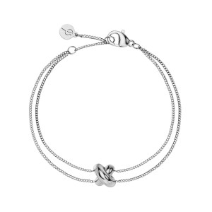 EDBLAD Alexa Bracelet Steel Βραχιόλι Ασημί Ανοξείδωτο Ατσάλι 130222