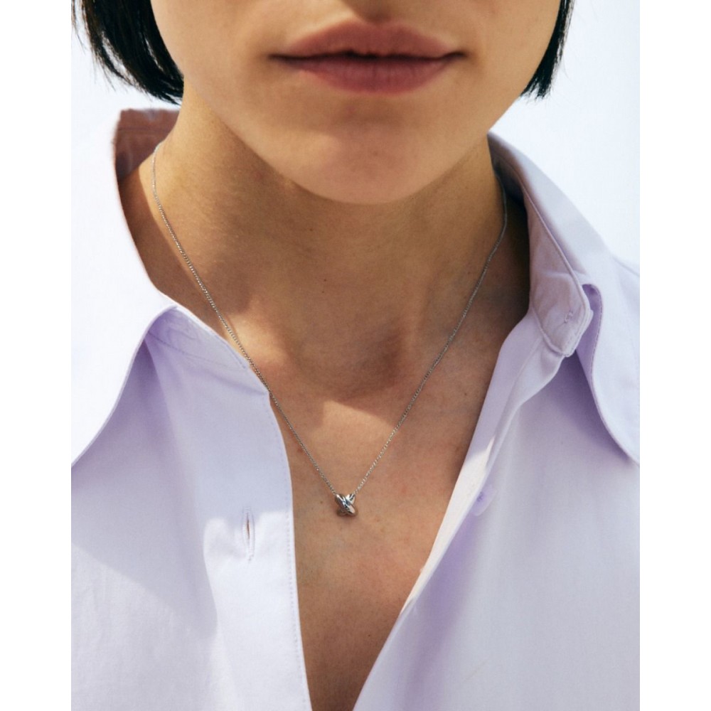 EDBLAD Alexa Necklace S Steel Κολιέ Ασημί Ανοξείδωτο Ατσάλι 130218