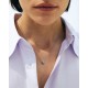 EDBLAD Alexa Necklace S Steel Κολιέ Ασημί Ανοξείδωτο Ατσάλι 130218