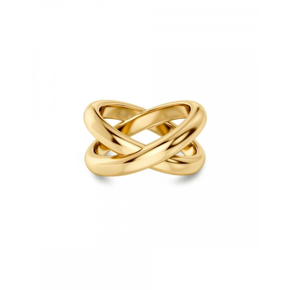 EDBLAD Alexa Ring L Gold Δαχτυλίδι Xρυσό Ανοξείδωτο Ατσάλι 130227