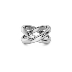 EDBLAD Alexa Ring L Gold Δαχτυλίδι Ασημί Ανοξείδωτο Ατσάλι 130228