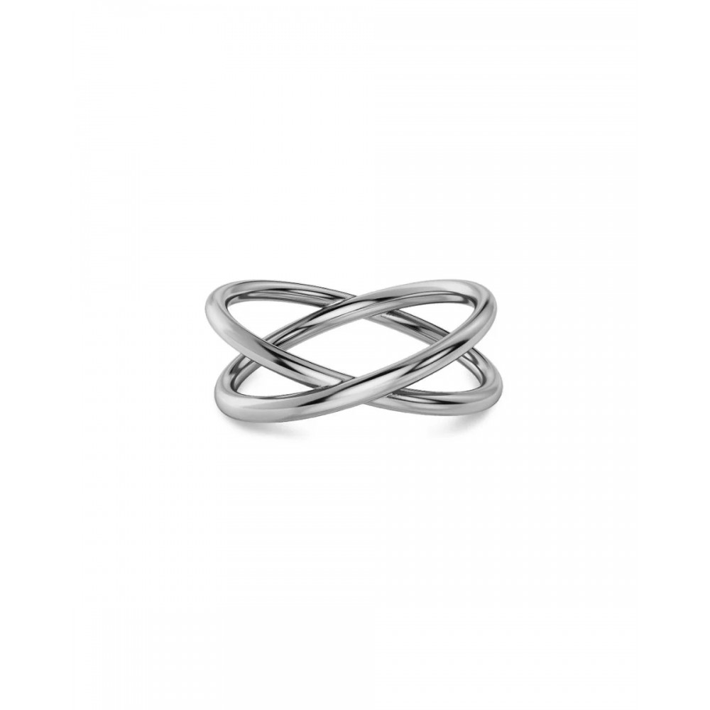 EDBLAD Alexa Ring S Steel Δαχτυλίδι Ασημί Ανοξείδωτο Ατσάλι 130226