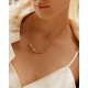 EDBLAD Leora Necklace Multi S Gold Κολιέ Χρυσό Ανοξείδωτο Ατσάλι 130271