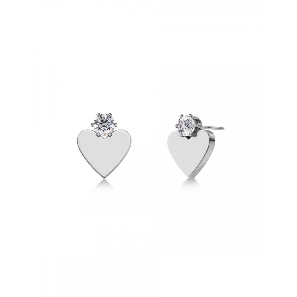EDBLAD Love Spark Studs Steel Σκουλαρίκια Ασημί Ανοξείδωτο Ατσάλι 130278