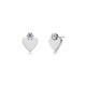 EDBLAD Love Spark Studs Steel Σκουλαρίκια Ασημί Ανοξείδωτο Ατσάλι 130278